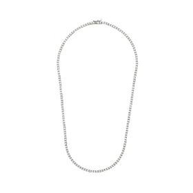 Imagem do produto Colar 38CM Riviera de Zircônias 2MM em Prata 925