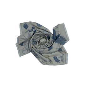 Imagem do produto XALE 100% ACRILICO LYRA BLUE FLOWER 180 X 65 CM
