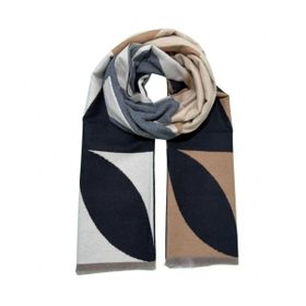 Imagem do produto XALE 100% ACRILICO ABSTRACT PTOBEGE 180 X 60 CM