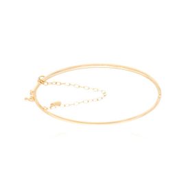 Imagem do produto Pulseira Bracelete Fio Liso Folheado a Ouro 18K