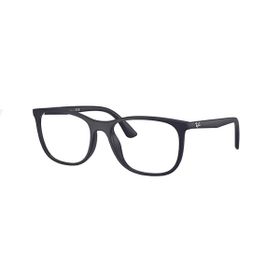 Imagem do produto Óculos Grau Ray-Ban Quadrado Fosco Azul-Escuro Injetado