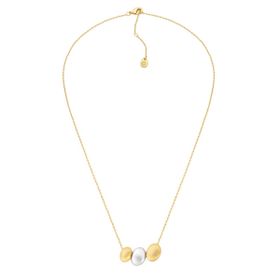 Imagem do produto Colar Golden Rice Mix de Banho Fosco em Prata 925 Folheado a Ouro 18K