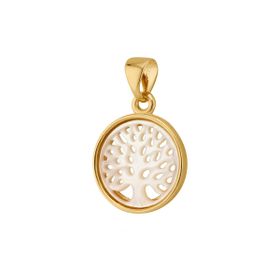 Imagem do produto Pingente de Árvore da Vida com Madrepérola Folheado a Ouro 18K