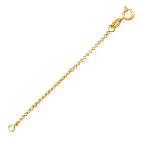 Imagem do produto Pulseira 16CM Elo Português Liso Folheado a Ouro 18k
