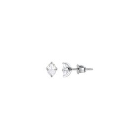 Imagem do produto Brinco Moissanite 1.0CT Navete 4 Garras em Prata 925