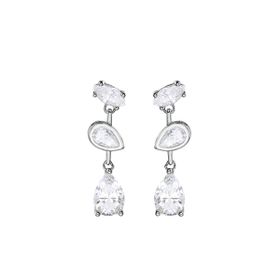 Imagem do produto Brinco Moissanite 2.9CT Formatos Diferentes em Prata 925