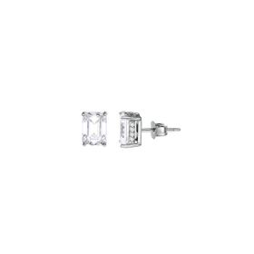 Imagem do produto Brinco Moissanite Quadrado 1.0CT em Prata 925