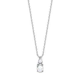 Imagem do produto Colar com Gota e Oval Moissanites 1.35CT em Prata 925