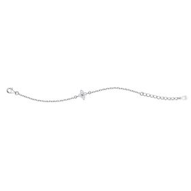 Imagem do produto Pulseira Flor de Moissanites 0.4CT em Prata 925