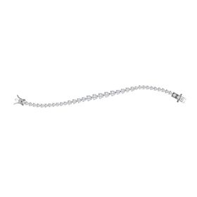 Imagem do produto Pulseira Moissanite 3.4CT Degradê Pontos de Luz em Prata 925