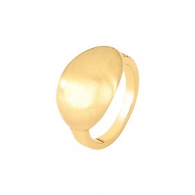 Imagem do produto Anel Statement Fosco Velvet Drop Folheado a Ouro 18K