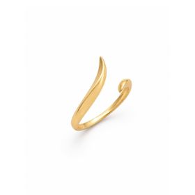 Imagem do produto Anel Aro Aberto Orgânico Liso em Ouro 18K
