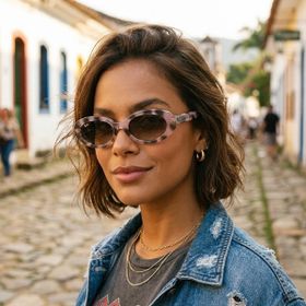 Imagem do produto Óculos Solar Ray-Ban Havana Rosa Opalino em Propionato