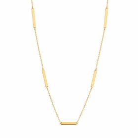 Imagem do produto Colar com Barras Lisas em Ouro 18K