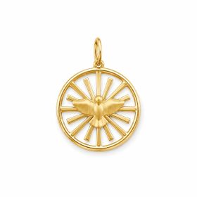 Imagem do produto Pingente Divino Espírito Santo Vazado em Ouro 18K