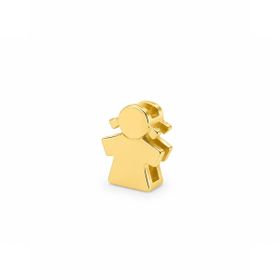 Imagem do produto Pingente Menina Liso Mini em ouro 18K