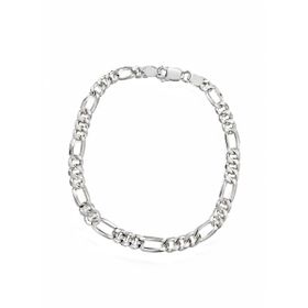 Imagem do produto Pulseira 21CM Malha Fígaro em Prata 925