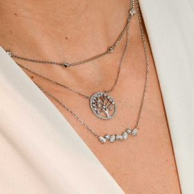 Imagem do produto Colar Moissanite 1.8CT Lapidada Pendente em Prata 925