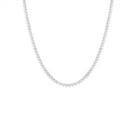 Imagem do produto Colar Moissanite Riviera 3MM Garras em Prata 925