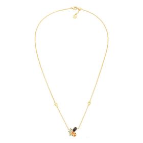 Imagem do produto Colar Crystal Bloom com Zircônias Coloridas Folheado a Ouro 18K