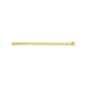 Imagem do produto Pulseira Maleável com Efeito Sobreposto Cascade Folheado a Ouro 18K