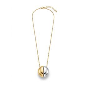 Imagem do produto Colar Esfera MIX Meio a Meio Folheado a Ouro 18K