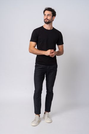 CALÇA SARJA 10077 MARINHO