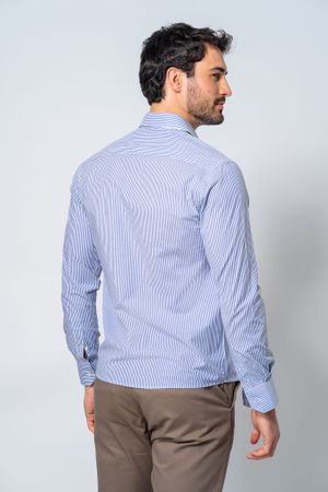 Camisa Social Firenze Azul 117