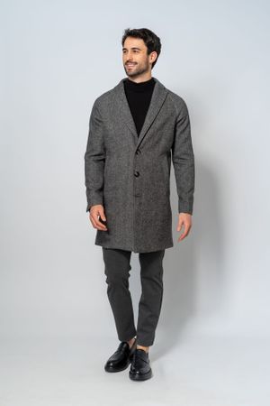 Casaco Sobretudo Masculino 9270h Espinha de Peixe