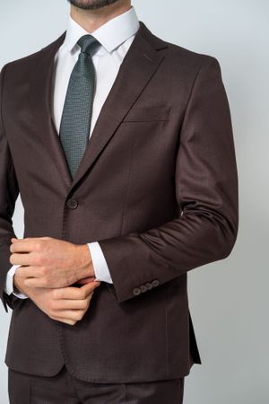 Traje Masculino At13-3739 Café