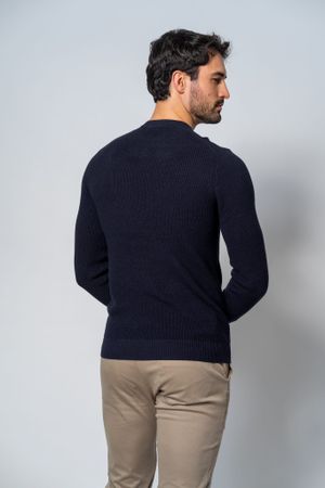 Suéter Malha Masculino Marinho