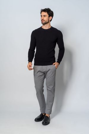 Suéter Malha Masculino Preto