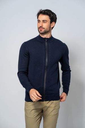 Suéter Malha Masculino Marinho