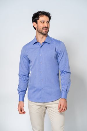 Camisa Social Seul Azul