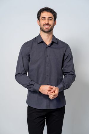 Camisa Social Seul Preto