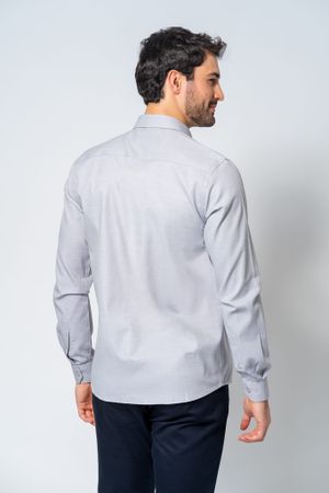 Camisa Social Siena Cinza