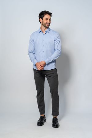 Camisa Social Siena Azul