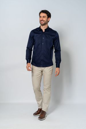 Camisa Spandex Marinho