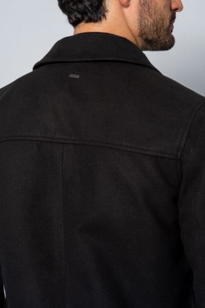 Jaqueta Bolsos Preto