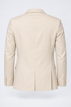 Blazer Masculino de Malha Tech  Mescla Areia