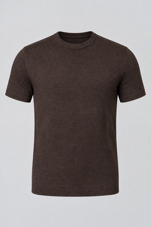 Camiseta Masculina Viscose Marrom
