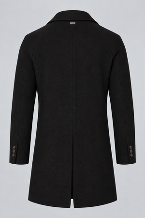 Casaco Sobretudo Masculino Preto