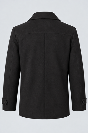 Casaco Masculino Caban Preto