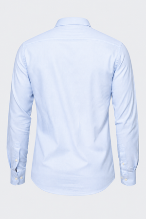 Camisa Social Masculina Azul
