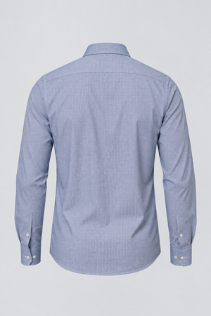 Camisa Social Masculina Marinho
