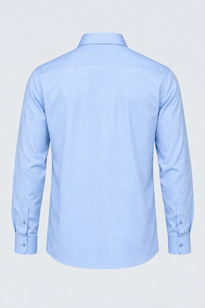 Camisa Social Masculina BTW66 Azul