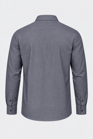 Camisa Social Masculina M420 Grafite