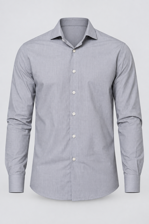 Camisa Social Masculina Raveltf4265 Grafite
