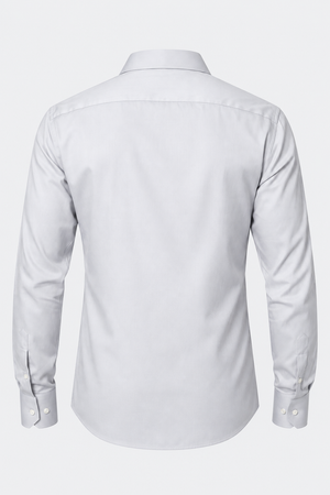 Camisa Social Masculina Ruth Cinza