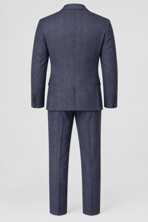 Traje Masculino Social Milano Azul Jeans